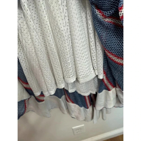 Sandro a-line v-neck striped knee-length dress. Size EU 1. US small - Picture 7 of 10